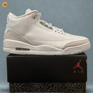 Size 9 - Nike Air Jordan 3 Retro Pure Money 2025 White CT8532-111 Men’s NEW
